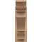 Ekena Millwork 5 1/2-in W x 16-in D x 16-in H Balboa Trad Rough Cedar Woodgrain TimberThane Outlooker, Primed Tan OUTUR055X16X16BOA04RCPR - alternate 4